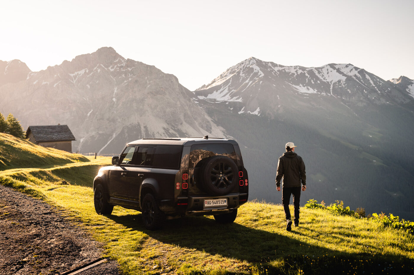 Defender Adventure Drive - Mountain Car Photography