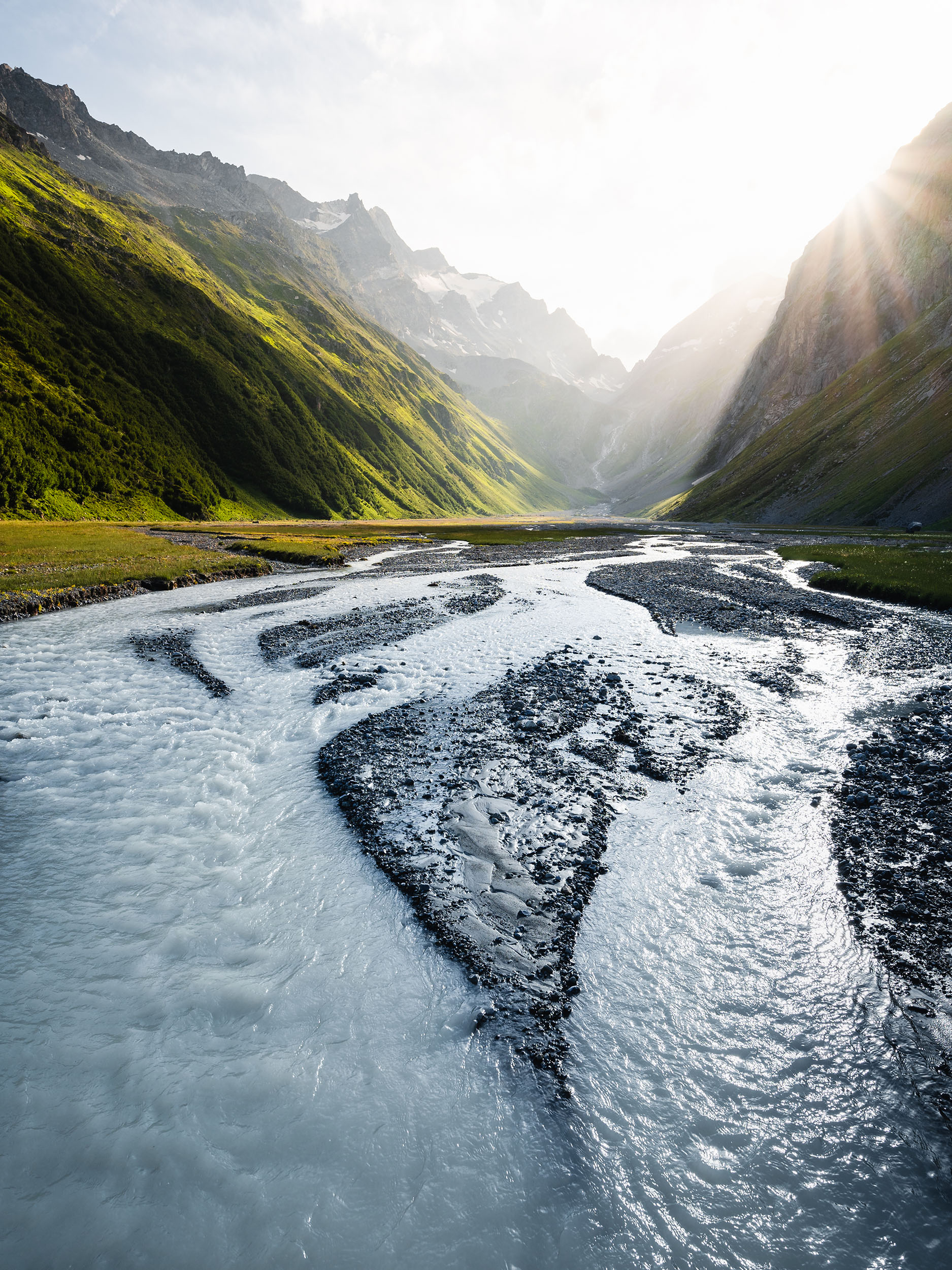 Val Frisal Brigels Schweizer Landschaft Print Wandbild